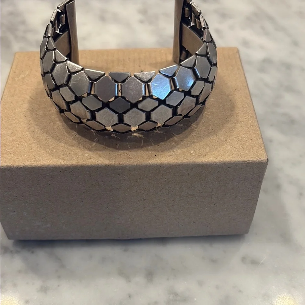 Isabel Marant Silver Geometric Chain Bracelet - Picture 4 of 6